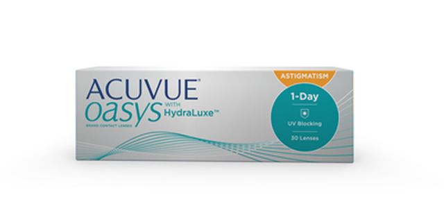 Johnson & Johnson - 1 Day Acuvue Oasys for Astigmatism with HydraLuxe