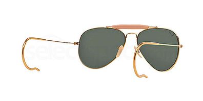 Museo Guggenheim tema vaso Ray-Ban RB3030 Aviator - Outdoorsman sunglasses | SelectSpecs USA