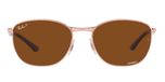 ROSE GOLD / gold / brown polarized