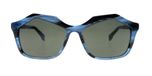 Blue horn / Mirror effect grey color UV400 protection lenses