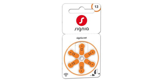 Signia - Size 13 Hearing Aid Batteries